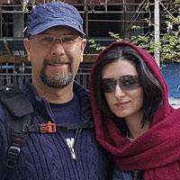 محمد بحرانی و همسرش