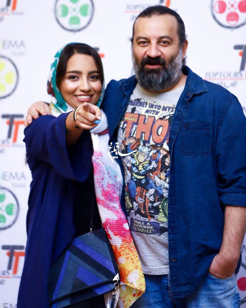 مهراب قاسم‌ خانی و دخترش